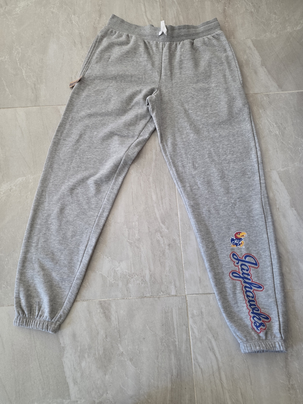 Womens Kansas Jayhawks Medium Sweatpants NWT Rivalry Threads